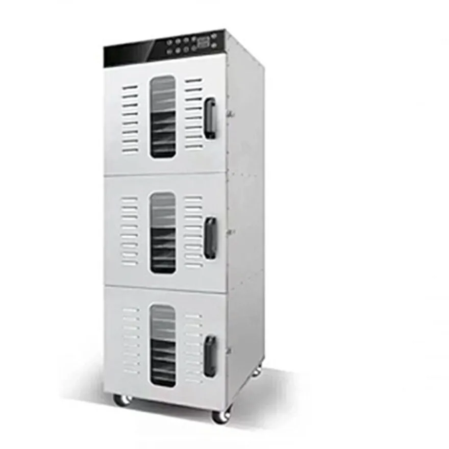 304 Stainless steel Big viewable window Food Dryer Fruit Dehydrated Machine With 10 Trays/ 30 Trays full screen