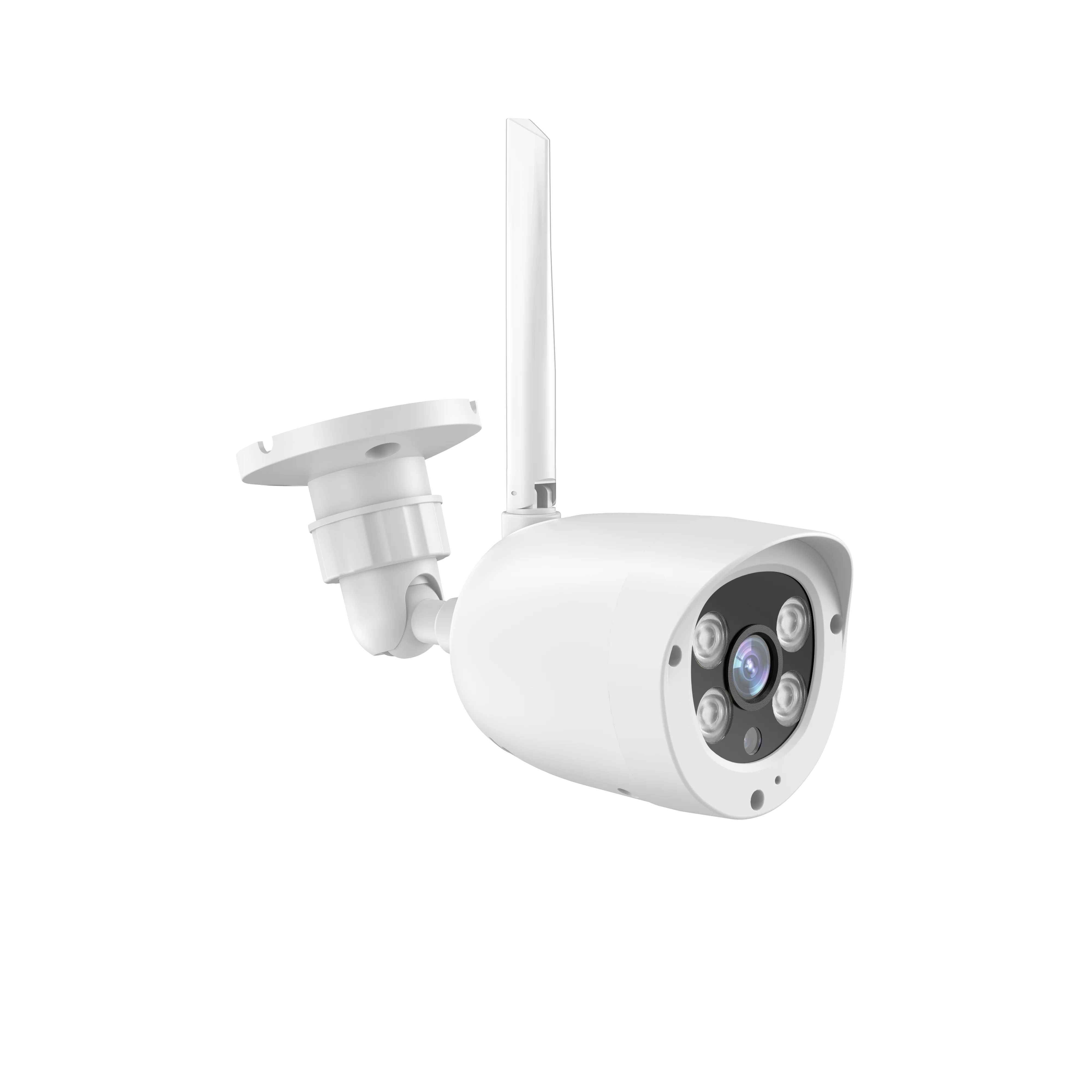 2mp 1080P IP Camera H.265 Color Night Vision Poe Outdoor Ip66 Waterproof Audio Alarm System Bullet Camera