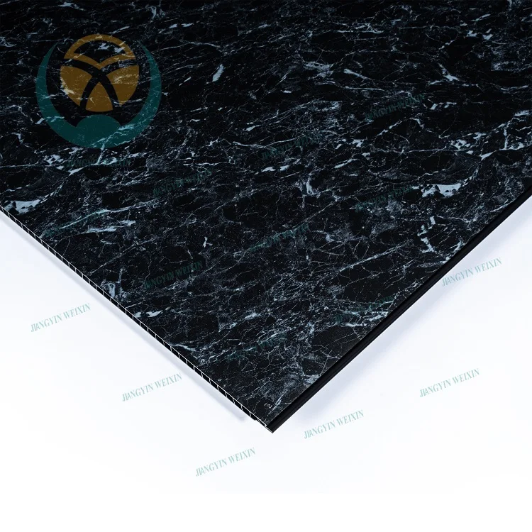 1m  wide pvc marble sheet wall panel cladding for interior decoration