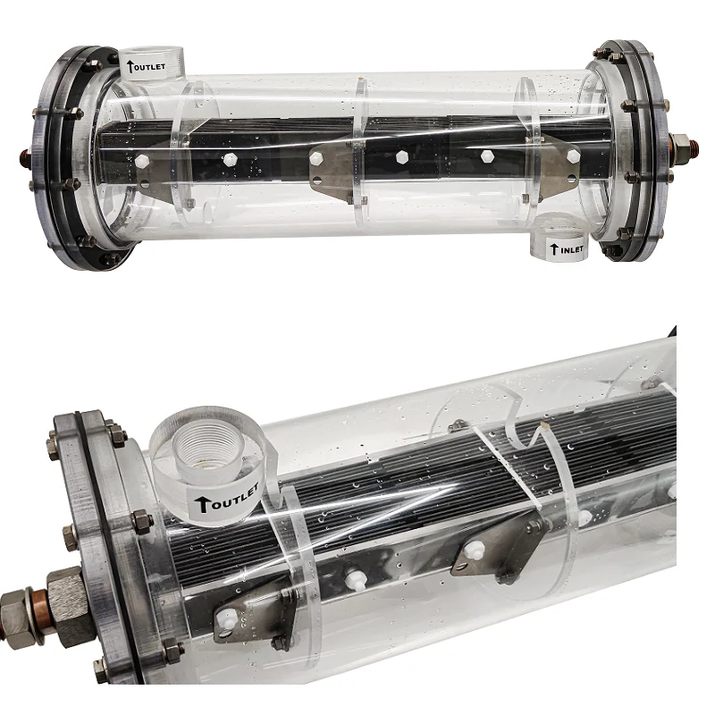 8000ppm Sodium Hypochlorite salt production line sodium hypochlorite machines generator Titanium plate electrolyzer