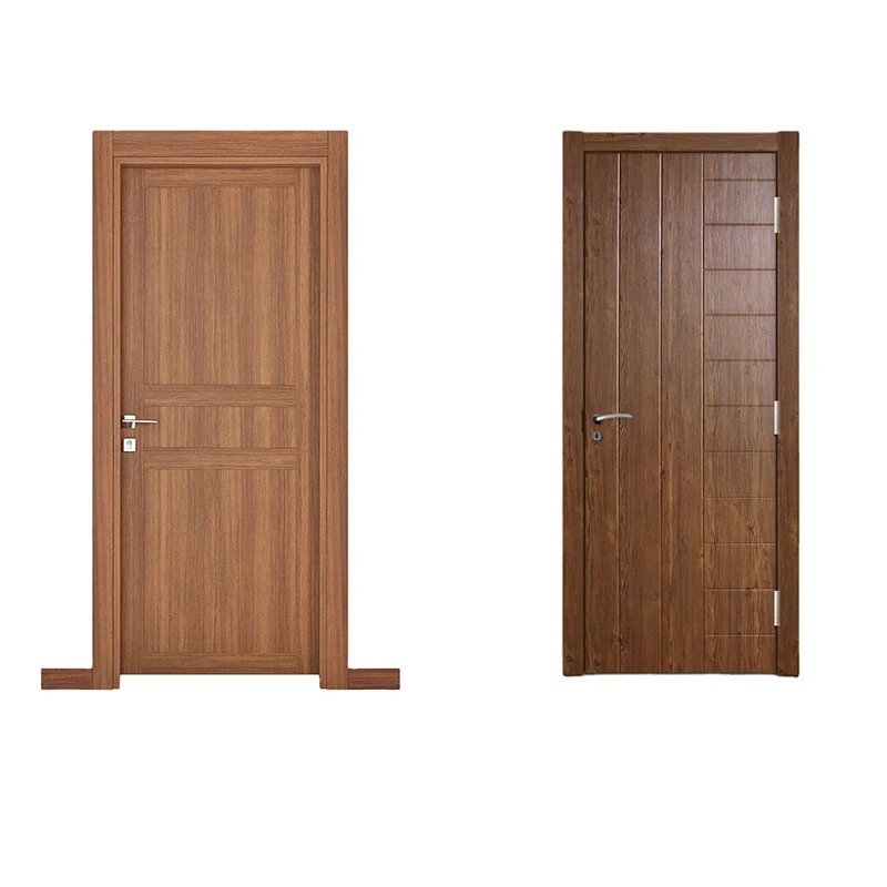 Interior shower wpc pvc door easily installation with different color