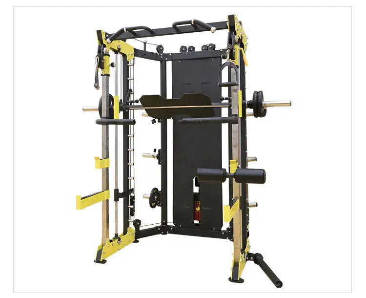 Wholesale Commercial Gym Equipment Multi Functional Trainer Power safe Squat Rack Smith Machine