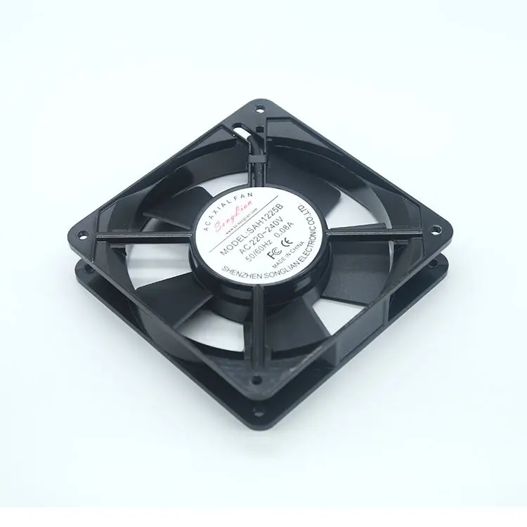 12025 Best Axial AC Fan with CE and ISO9001 Certificates Car CPU Refrigerator Cooling Fan 120mm
