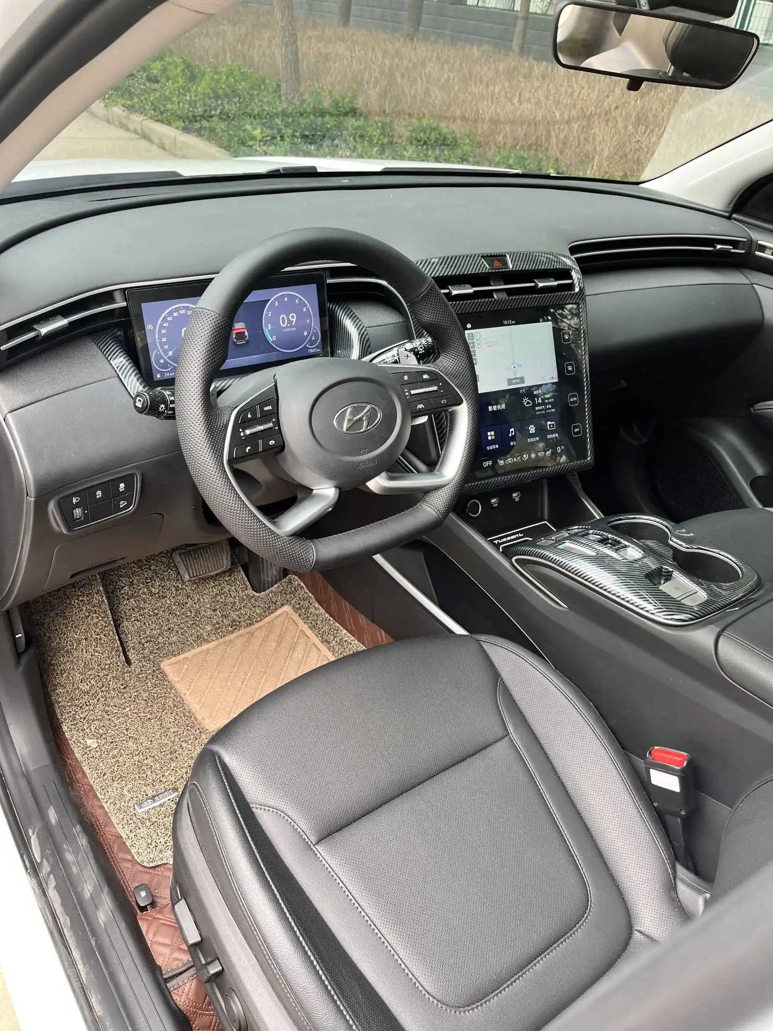 Low Mileage Used Suv for Hyundai Tucson2023L 1.5t Automatic 2wd Lux Premium Edition Less Than Three Years Second Hand Petrol Car