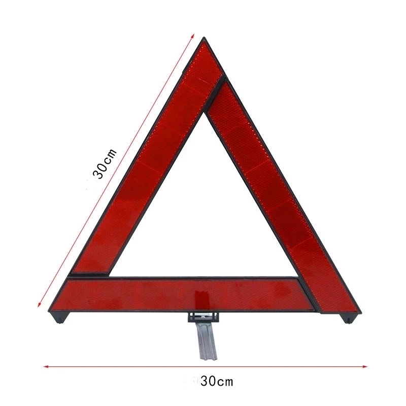 Car Vehicle Emergency Breakdown Warning Sign Triangle Reflective Road Safety