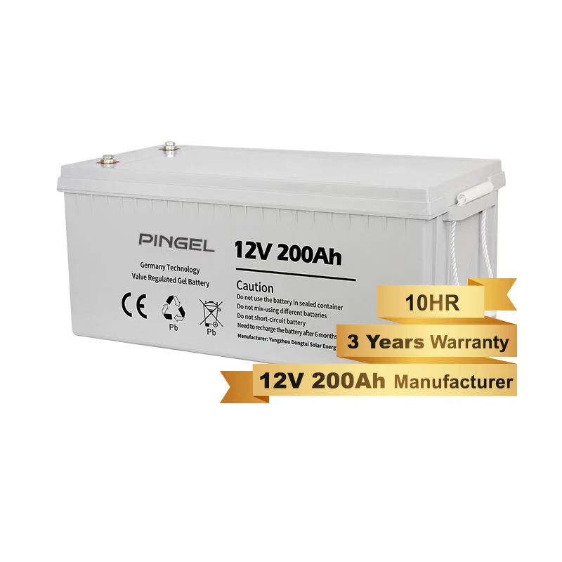 Customized valve-regulated solar energy storage battery maintenance-free lead-acid gel battery