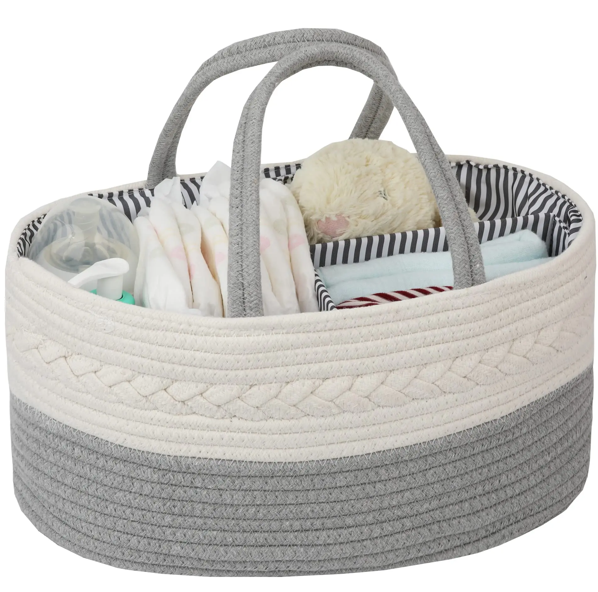 Selling fast high quality and superior quality baby diaper caddy organizer large capacity diaper storage basket