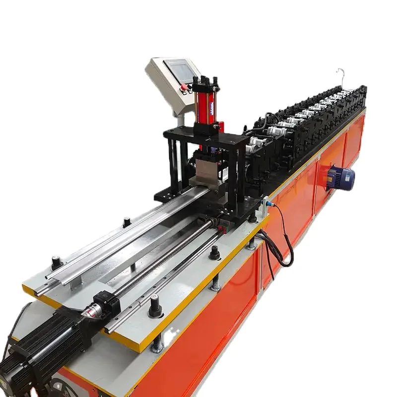 Shutter Door Frame Guide  Slat Roller Roll Forming Making Machine