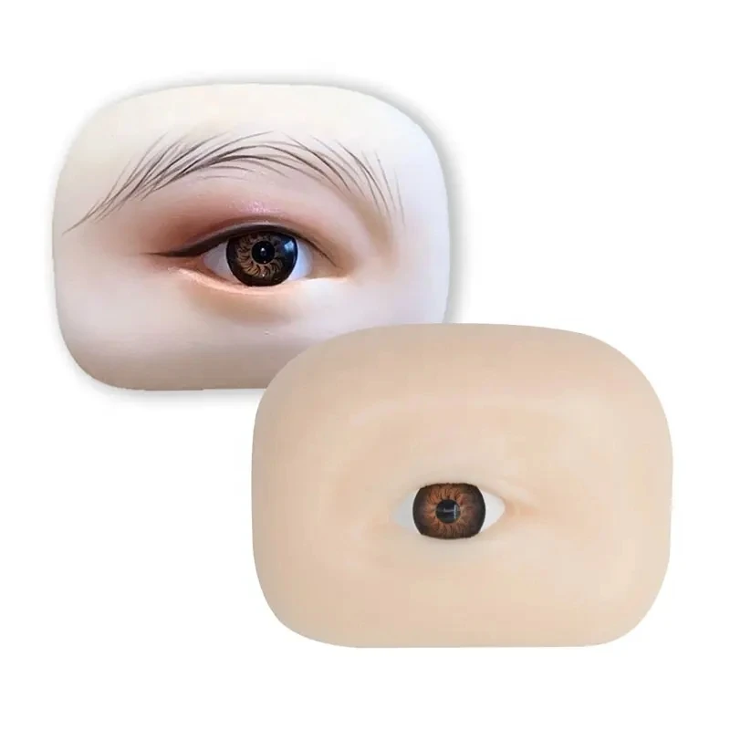 Eyeliner Eyebrow Make Up Practice Skin Tattoo Skin Microblading Practice Pads