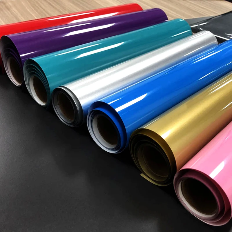 Korea Quality Flex Htv Textil Rolls Pvc Pu Heat Transfer Vinyl for Clothing Wholesale Materials