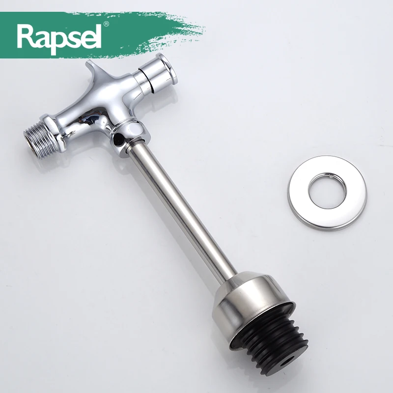 ware fitting in wall chromed polished time delay button urinal button flush valves