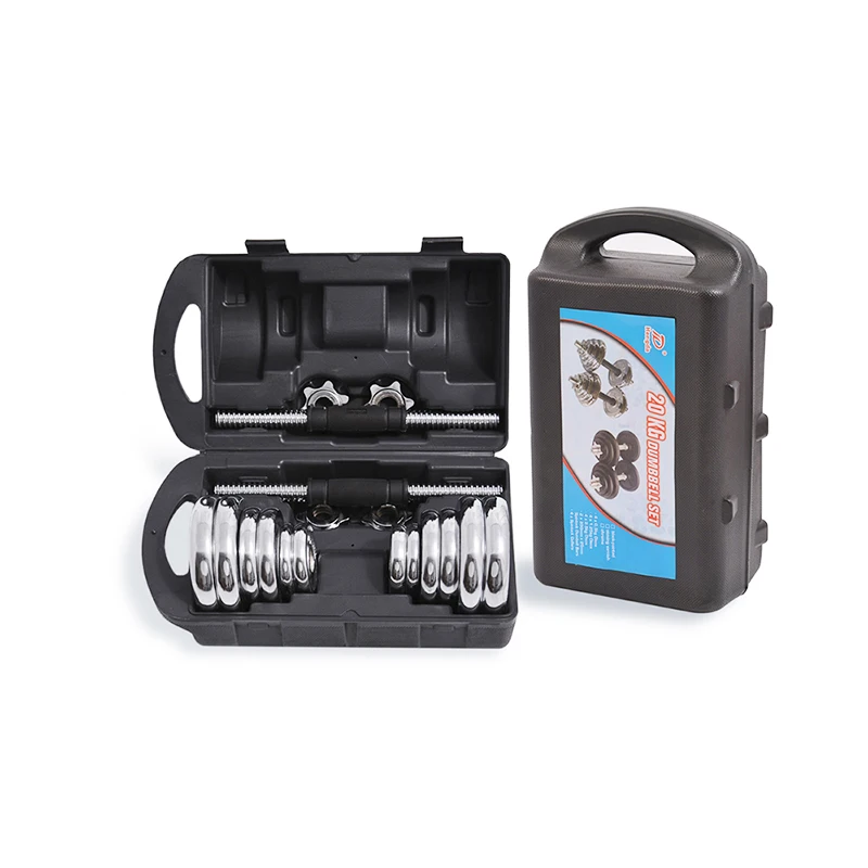 wholesale 20 kg adjustable power block dumbells gym weights dumbells set