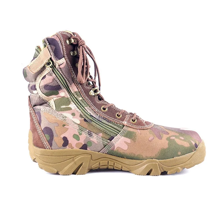 CXXM armed forces shoes Delta high-top tactical boots Tactical boots Hiking shoes Outdoor jungle boots camouflage shoes