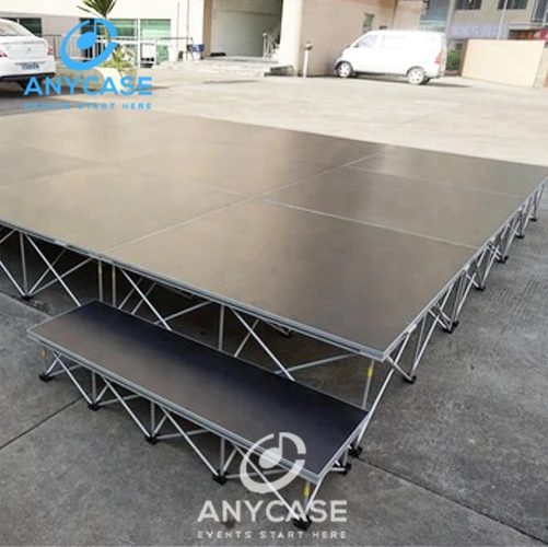 Hot Selling no slip platform smart riser stage Light Weight Banquet aluminum stage
