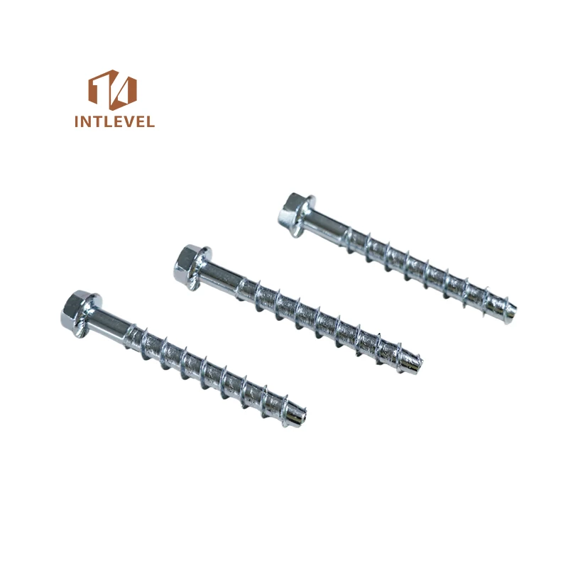 High Hardness Carbon Steel Concrete Anchors No Expansion Forces Concrete Anchor Bolts
