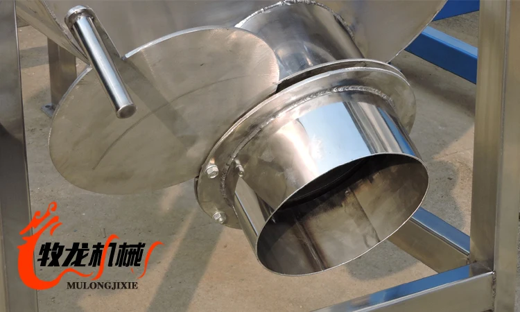 stainless steel fertilizer pellets  mixer crumb rubber mixer 200KG