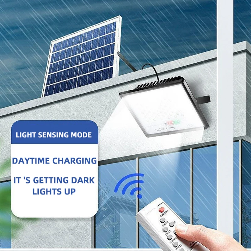 Solar Led Flood Light 45W 60W 100W 200W 300W 400W LED Street Garden Solar Lights Outdoor Waterproof Solar Outdoor Wall Light