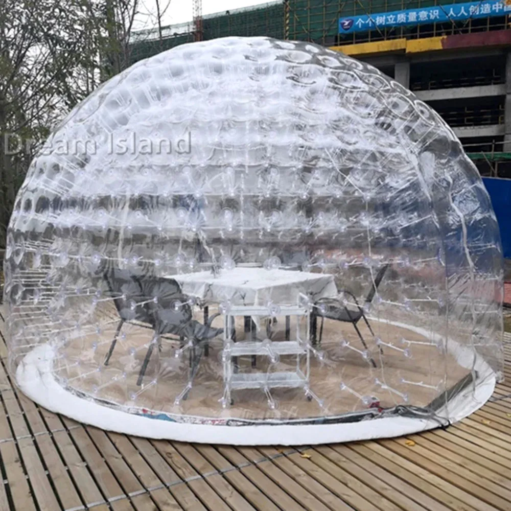 Commercial Grade Transparent Clear Igloo Tent Outdoor Dome PVC Globe Inflatable Party Tents Bubble Dome House for Sale