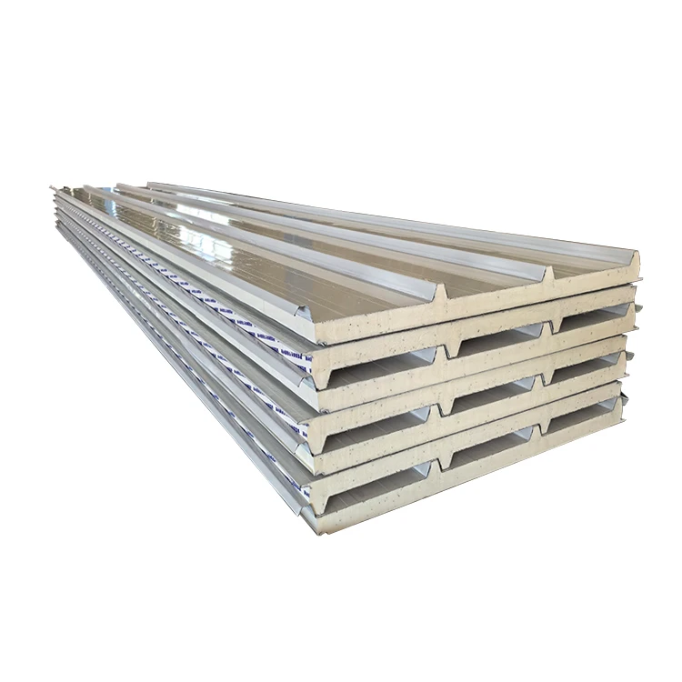 Fireproof Sample Isolation  Eps Foam Sandwich Panel Light Weight Sandwich Panel Eps Insulated Wall Panel for building materials