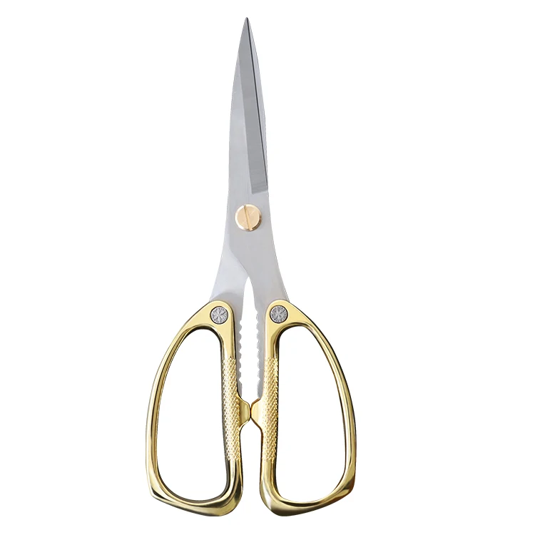 Ju Zheng Sheng K26 Golden Lightweight Stainless Jinjan Scissors. Cheap Price Scissor