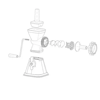 Import And Export Quality Wholesale Kitchen Stainless Steel Meat Grinder