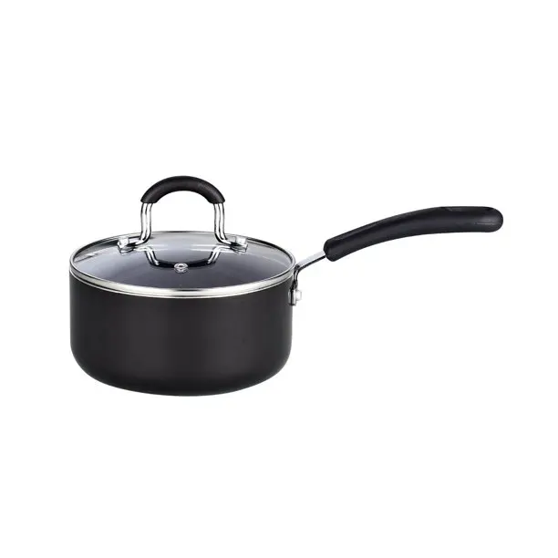 8 Piece Black Household Items kitchen ware set kitchen tool set cookware set non stick