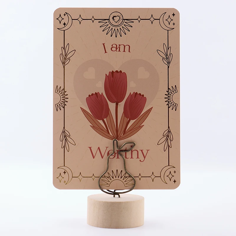 Customized Positive Affirmations Cards Women Motivational Mindfulness Cards