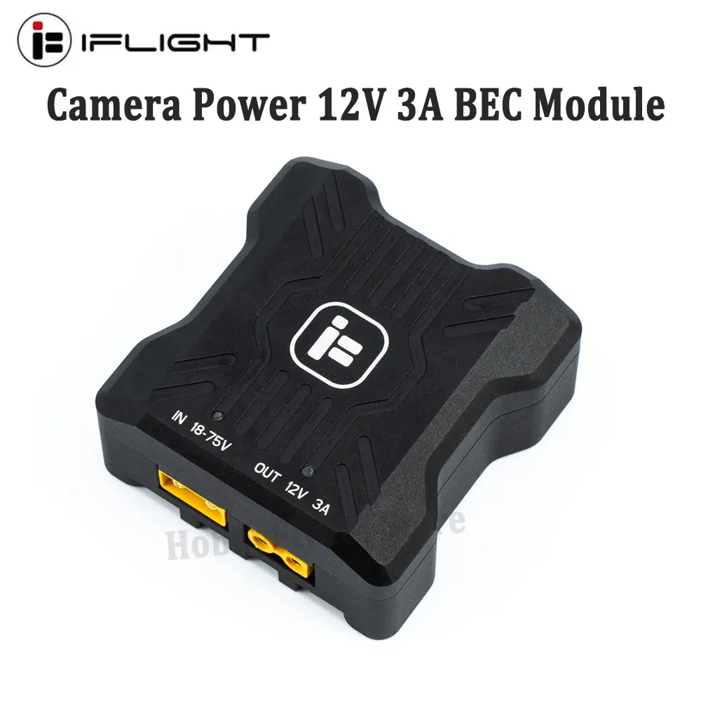 IFlight Camera Power 12V 3A BEC Module 1203 Fuse Short Circuit Protection Function Taurus FPV Cinelifter Camera Power Module