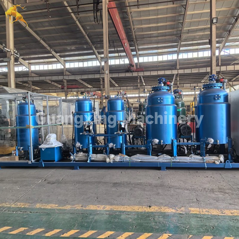 Polyurethane PU Foam Injection Molding Machine High Pressure For PU Sandwich Panel Production Line for sale