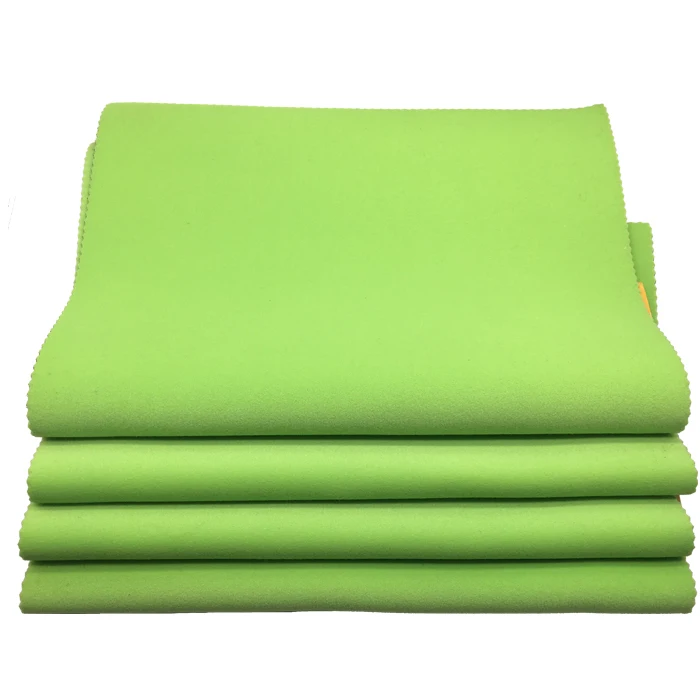 Soft stretchy neoprene brushed polyester terry fabric warm keeping for orthopedic supports 2mm