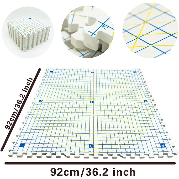 Eva Foam Printed Blocking Mats For Knitting Extra Thick  Baby Plat Puzzle  Blocks Blocking mat Boards