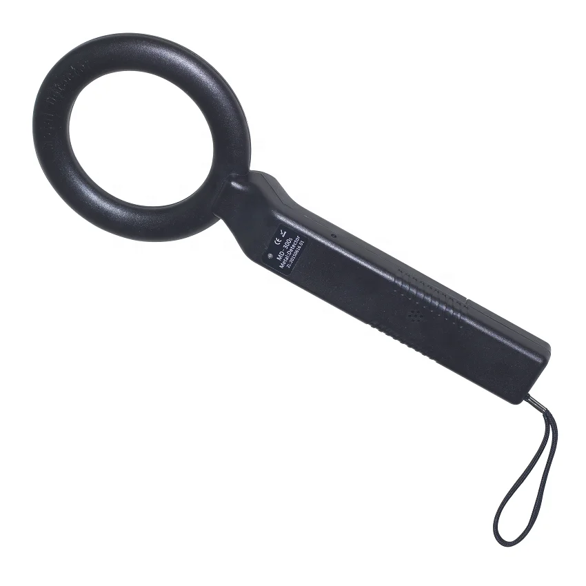 High Performance Hand Held Metal Detector MD-300S Round Hand-held Metal Detector