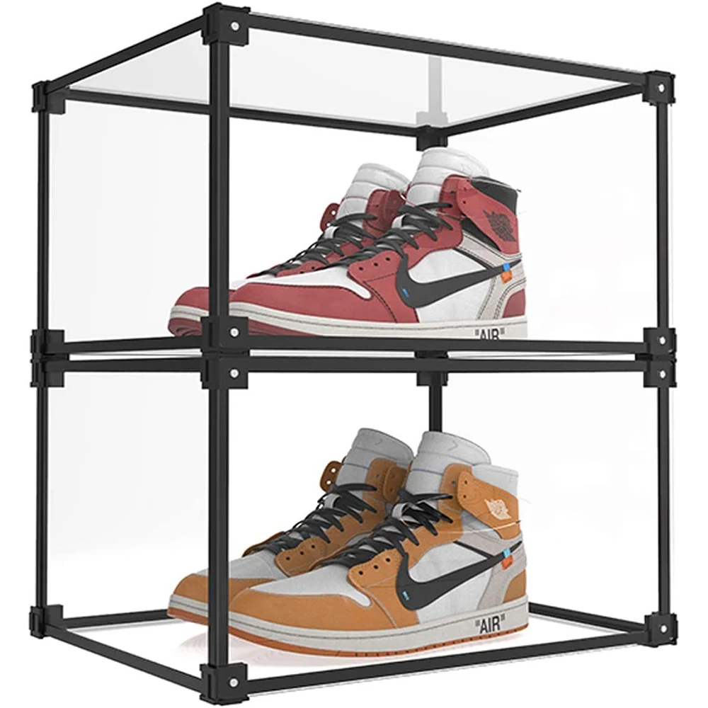 Hot selling Free Sample Policy High Quality Environment-friendly Stackable Transparent Shoe Box