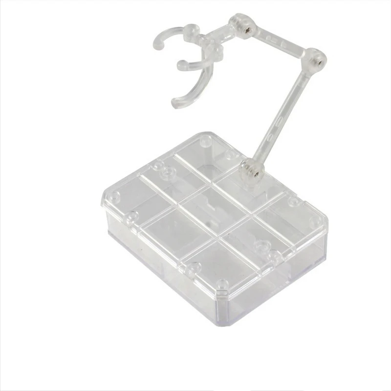 4 colors assemble Doll Mini action Figure Display holder Stand