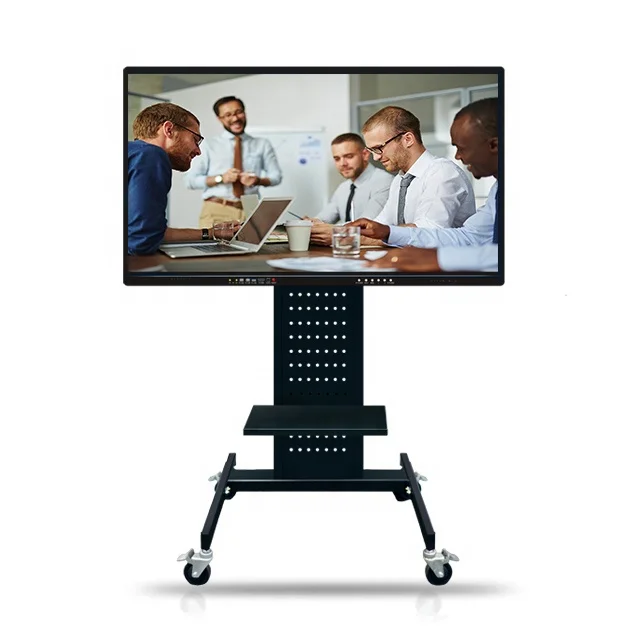 Flexible Mobile White Board Smart Interactive Board Interactive Lcd Whiteboard For Meeting