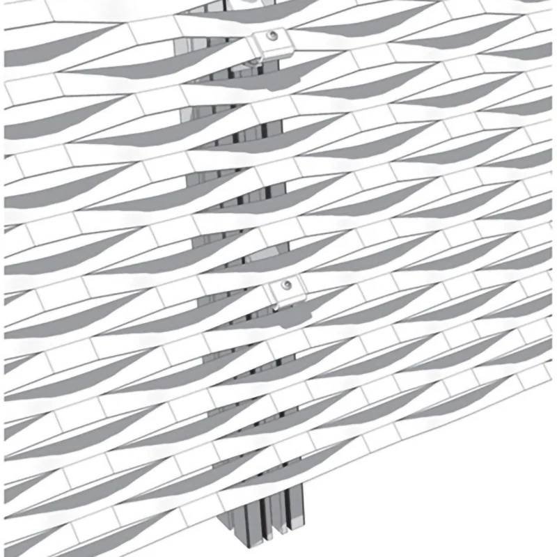 Galvanized Stainless Steel Aluminum Expanded Metal Mesh metal mesh curtain wall panel Punching Processing Welding Service Metal