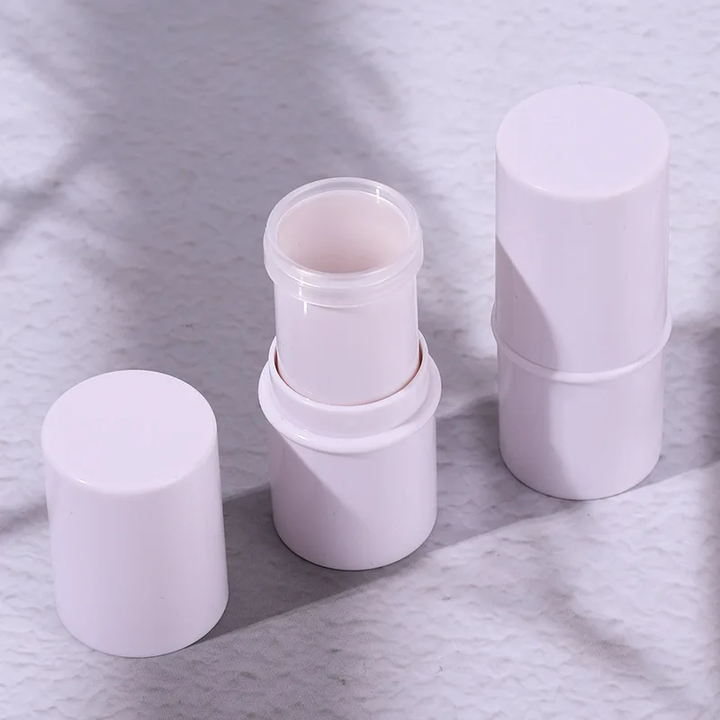 In stock Custom round private label blush foundation stick container empty foundation stick tube packaging