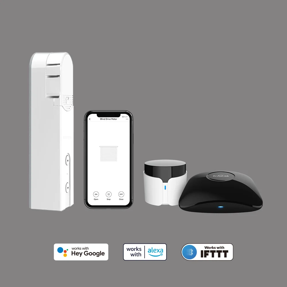 BroadLink Smart Home Roller Blinds Window Motor Driver Alexa WiFi RF Remote Control Smart Chain Rolling Shutter Motor