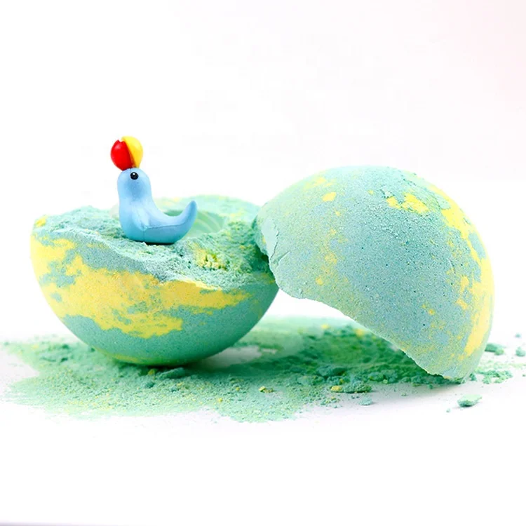 bath bombs with toys wholesale Exploding toy bath Salt ball Children bubble tub 100g Colourful Bulk cheap bath ball wholesale