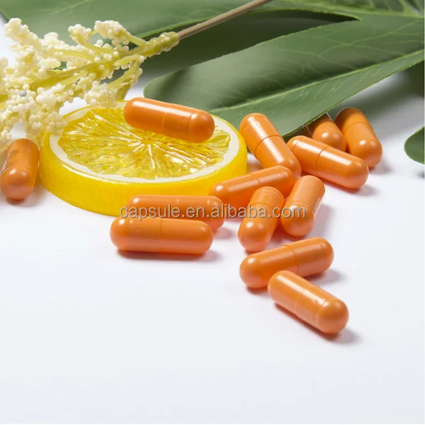 Healsee yellow HPMC veggie capsules for sports nutrition
