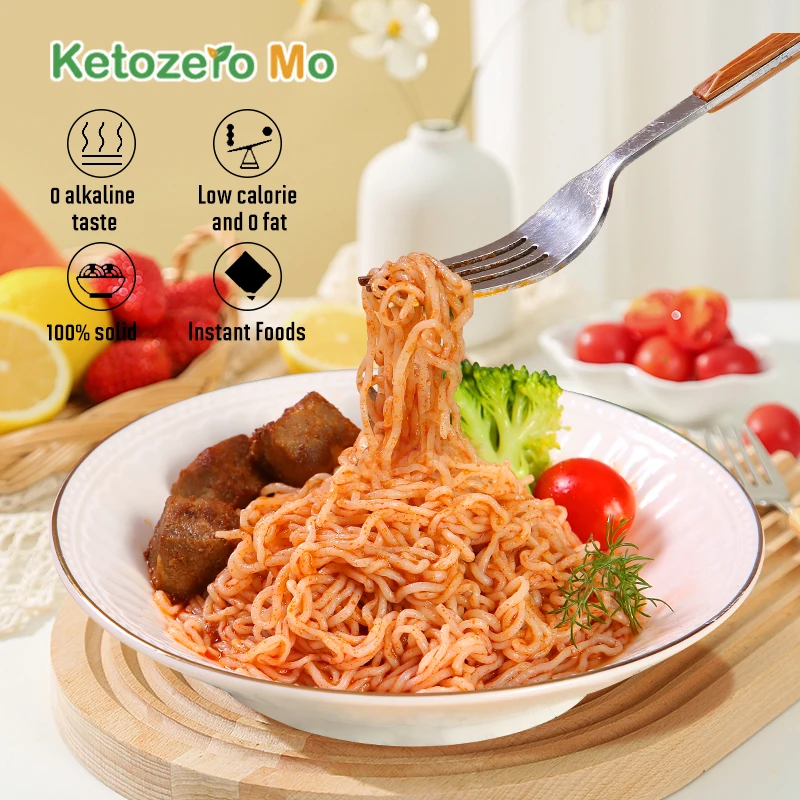 Popular Branded Healthy Low Carb Low Calories Vegetarian Diet Keto Konjac Noodle Instant Shirataki Pasta