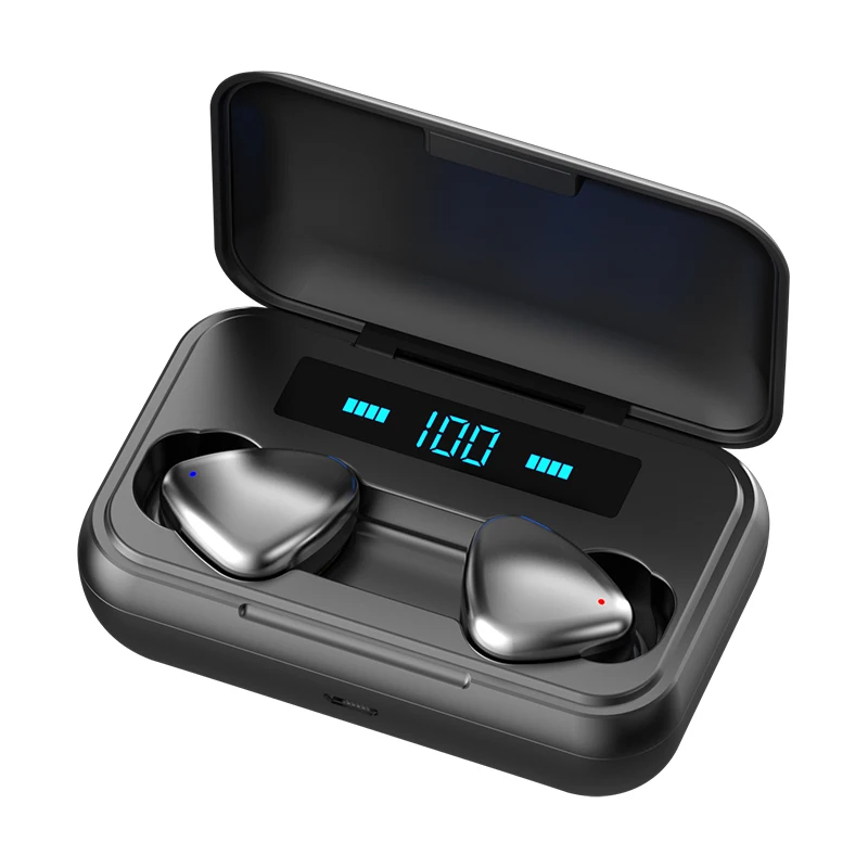  Беспроводные стереонаушники BT V5.0 Спортивные наушники-вкладыши гарнитура наушники Power для смартфона