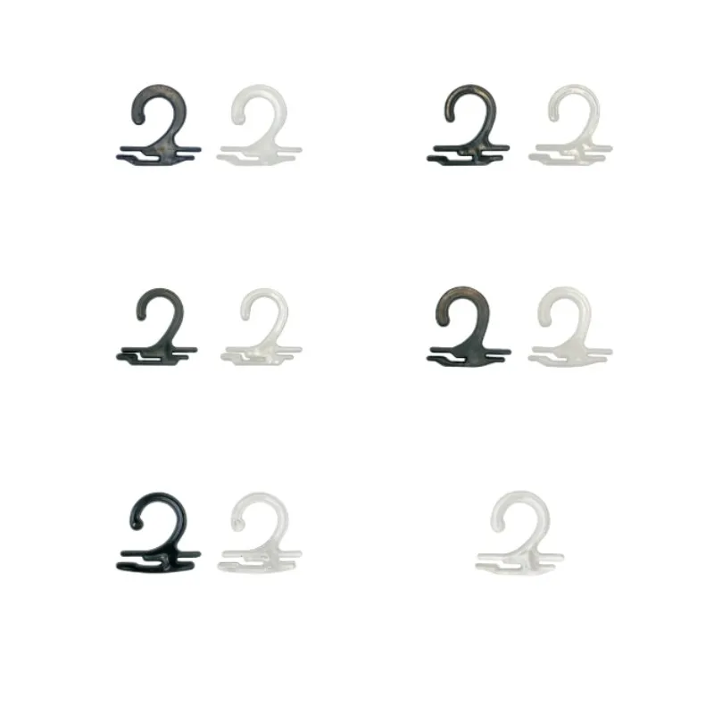 Plastic Packaging Transparent Snap Hook Supermarket Question Mark Small Commodity Hook