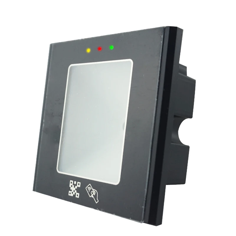 Bar code and QR code RFID access control reader