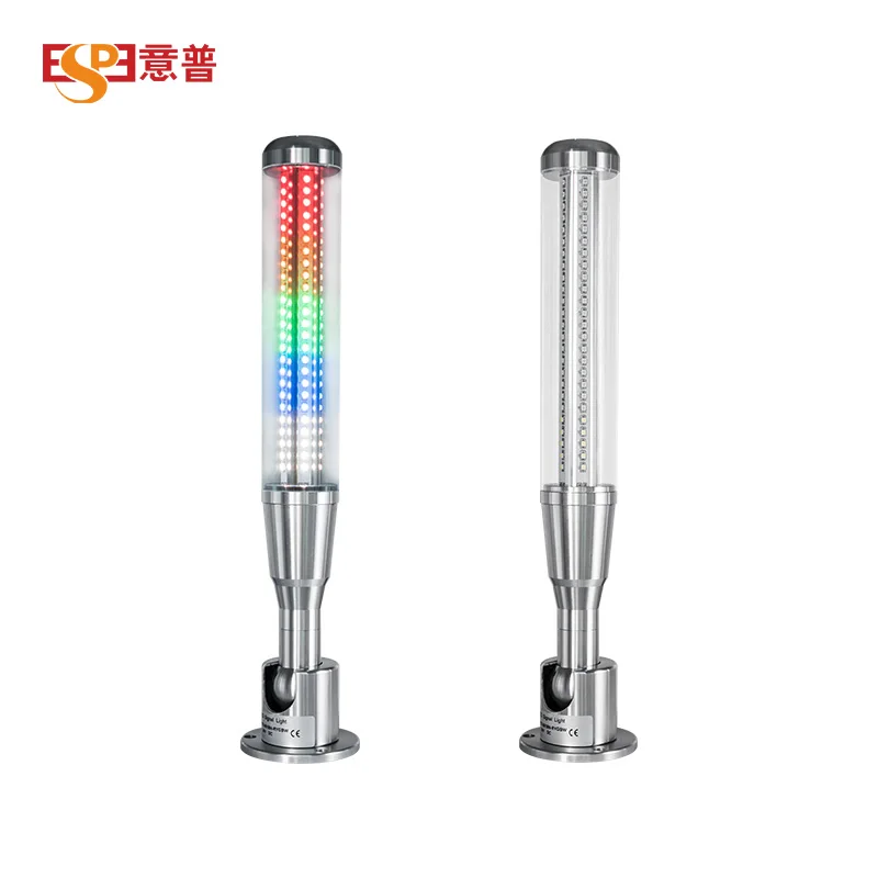 DC 24V Foldable Base Led Strobe Warning Lamp 5 Layers LED Signal Tower Light For CNC Machine