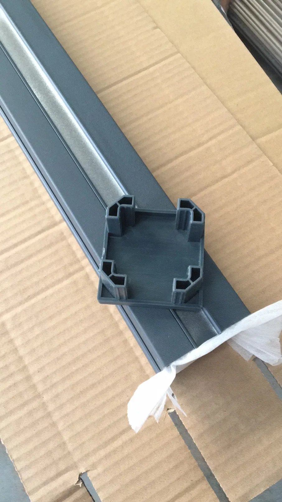 1.8M*1.8M DIY size Antique composite fencing Trellis Garden Wpc Panel Fence for outdoor