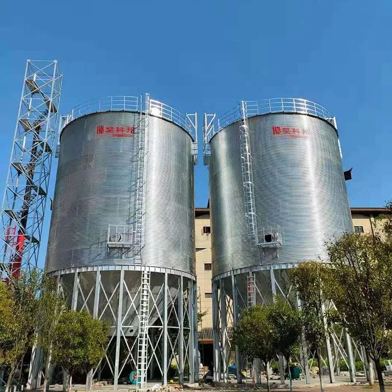 1000 Ton Grain Storage Steel Maize Soybeans Silo