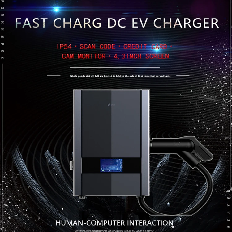 
Wall-mounted 7kw commercial EV wall charging mount electric car charger station 