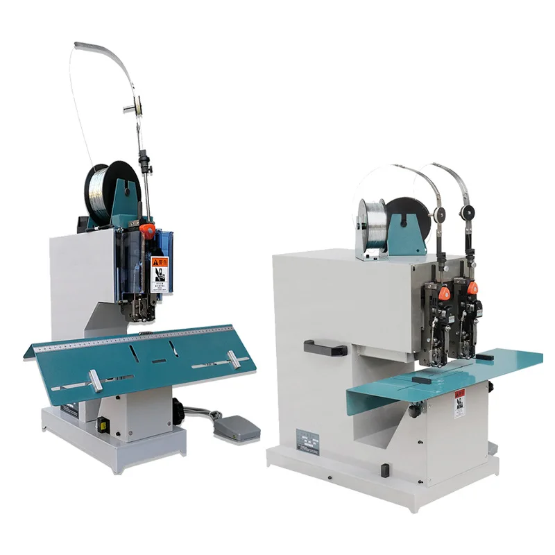 Lks-100 Single Head Wire Stapler Machine Electric Wire Book Binding Machine Wire Stapling Machine