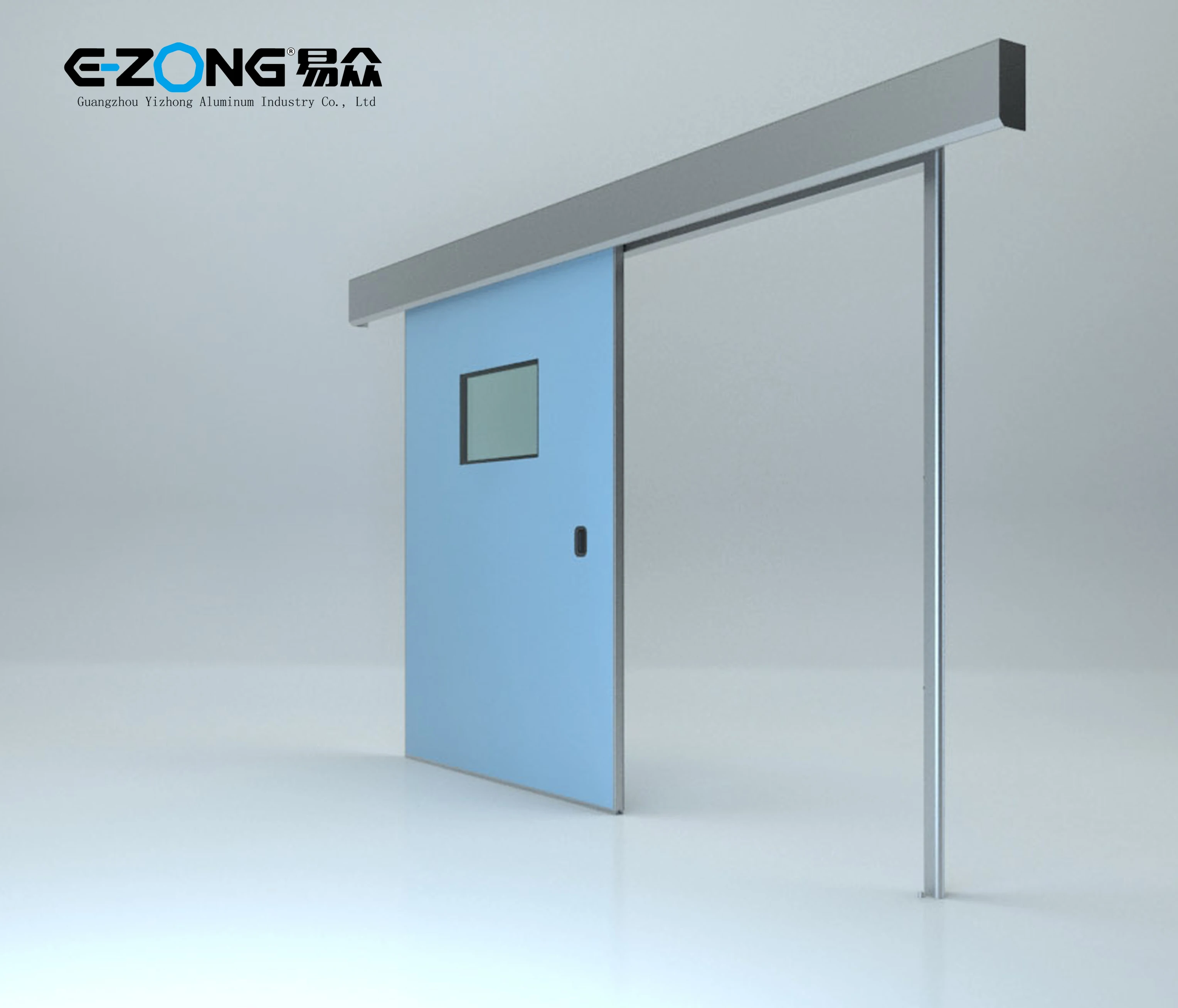 PPGI/HPL Panel Airtight Automatic Door With Electric Motor Used For Hospital